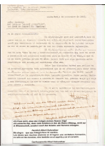 Miniatura carta Schweitzer
